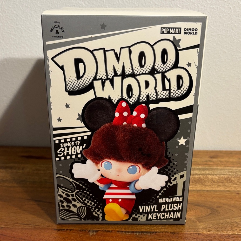 Pluto’s House Dimoo World Vinyl Plush Keychain